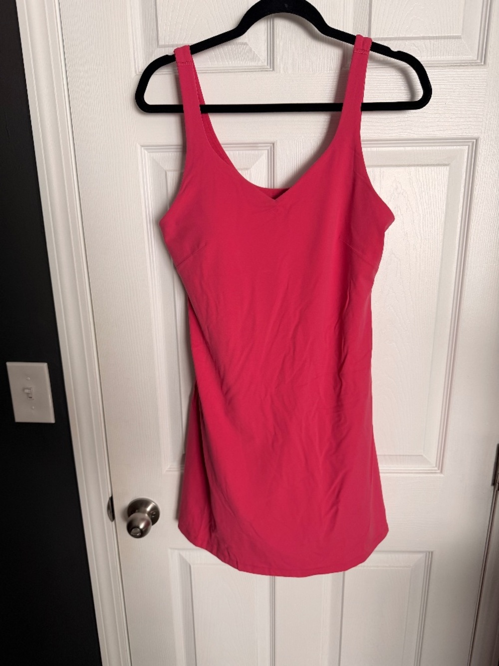Lululemon Pink Athletic Dress Built-In Shorts Tennis Golf Size 12